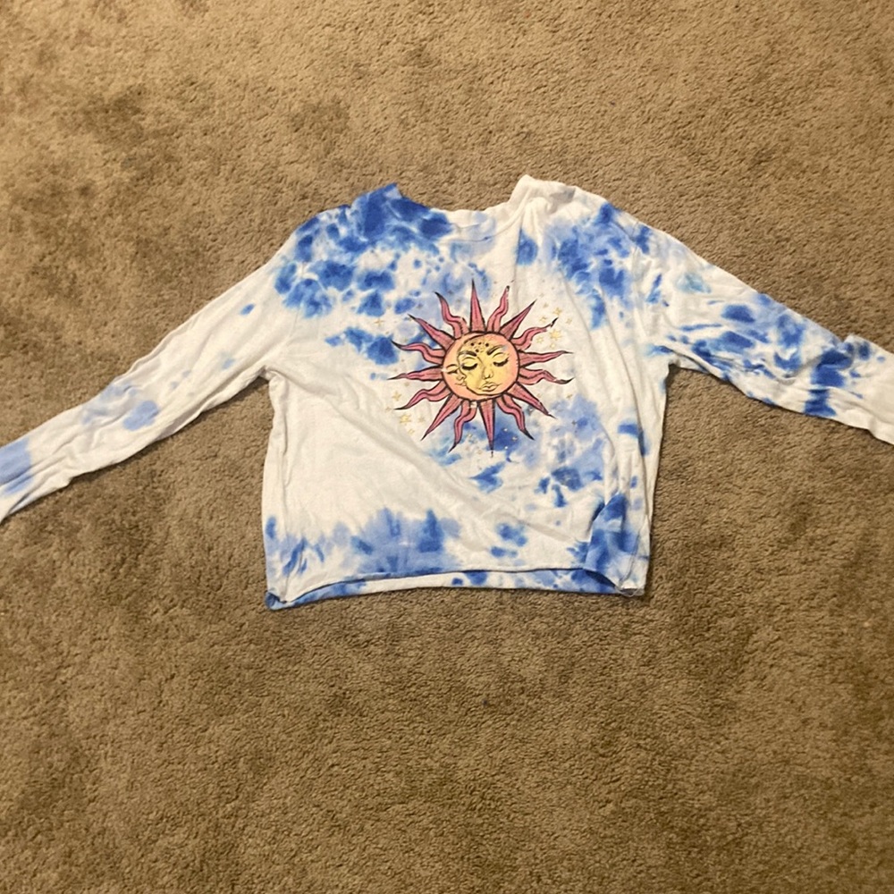 The dye long sleeve tee